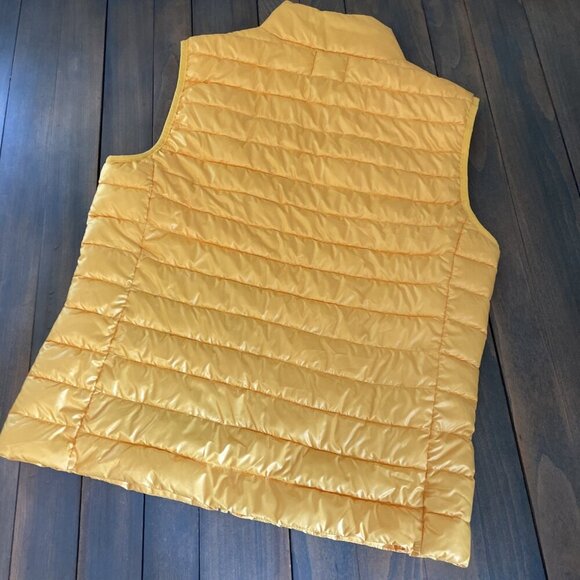 Primary Bright Yellow Lightweight Puffer Vest w/Pockets - NWT - Mens Small (V8) - Picture 7 of 7